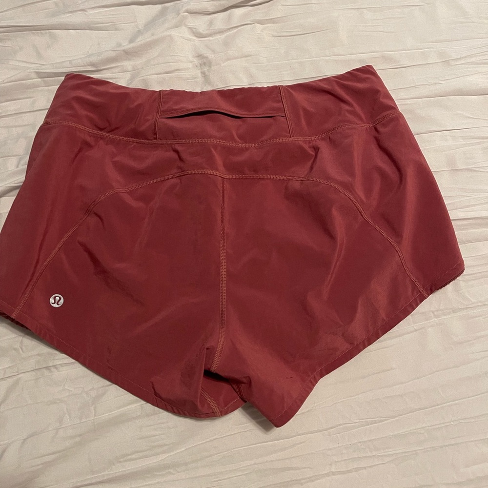 lululemon ruffle shorts